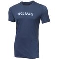 Aclima Lightwool T-shirt Logo Man Insignia Blue