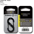 Nite Ize S-Biner Plastic Size #2 Black