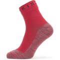 Sealskinz Waterproof Warm Weather Soft Touch Ankle Length Sock Red/Red Marl