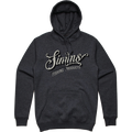 Simms Lager Script Hoody Charcoal Heather