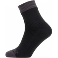 Sealskinz Waterproof Warm Weather Ankle Length Sock Black/Grey