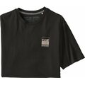 Patagonia Alpine Icon Regenerative Organic Pilot Cotton T-Shirt Mens Black