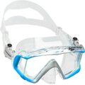 Cressi Liberty Triside Clear - Blue / Silver