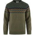 Fjällräven Övik Knit Sweater Mens Laurel Green/Deep Forest (625-662)