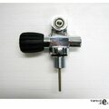 Faber Cylinders 12L Terässäiliö / 232bar - Pitkä Right valve & blind plug