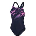 Speedo HyperBoom Placement Muscleback Womens Navy / Orchid Shine