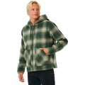 Rip Curl Classic Surf Check Jacket Mens Dark Olive