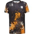 Mammut Massone Sport T-Shirt Sender Mens Black - Tangerine