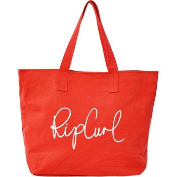 Rip Curl White Wash Basic Tote, Red