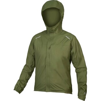 Endura GV500 Waterproof Jacket Mens, Olive Green, M