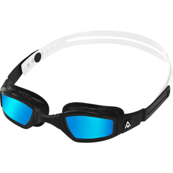 Aquasphere Ninja, Black White / Lens Mirror Blue