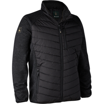Deerhunter Moor Padded Jacket w Knit, Black, M