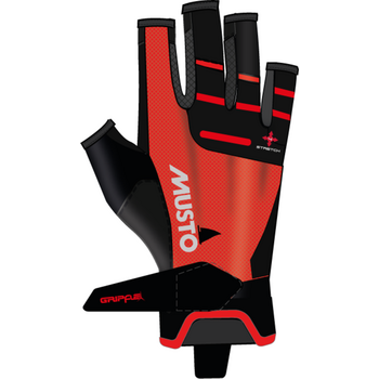 Musto Performance Short Fingered Glove, True Red, XS