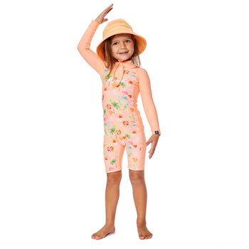Rip Curl Vacation Club Spring Suit Girl, Shell Coral, 3-4