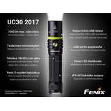 Fenix UC30 USB-ladattava taskulamppu