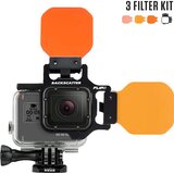 FLIP 7 Filter Kit with Shallow, Dive, Deep Filter (GoPro hero 3/4/5/6/7)