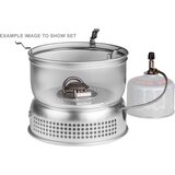Trangia Duossal Stove 25-23 UL/D/GB, 2 Saucepans, Non-Stick Frying Pan, GB74 Gas Burner