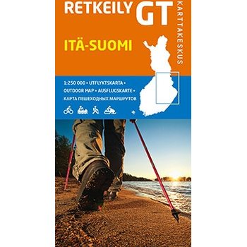 Retkeily GT Itä-Suomi 1:250 000, 2014
