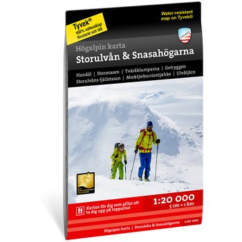 Calazo Storulvån & Snasahögarna 1:20 000, 2017