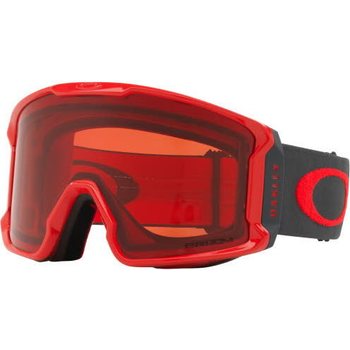 Oakley Line Miner, Red Forged Iron w/ Prizm Rose
