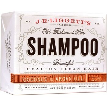 J.R. Liggett Virgin Coconut & Argan Oil Formula Shampoo Bar - 100 g