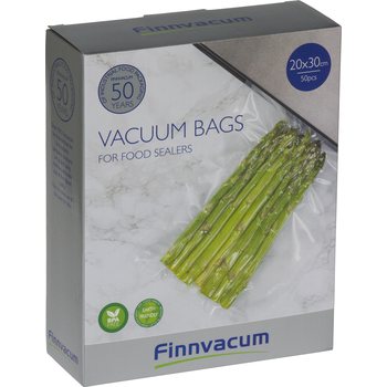 Finnvacum Vakuumipussi 200mmx300mm (uritettu) 50kpl/Lahjapaketti