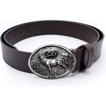 Leather Belt Stag