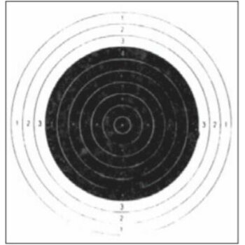 Tarkka Small Bore Rifle Target 3