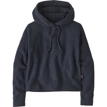 Patagonia Recycled Wool-Blend Hooded Pullover Sweater Womens