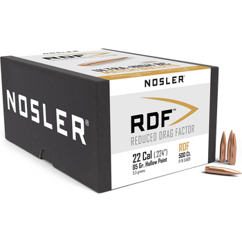 Nosler RDF 22 85 HPBT (500 kpl)