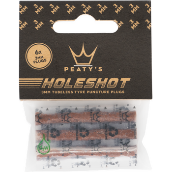 Peaty's Holeshot Tubeless Puncture Plugger Refill Pack - 6 x 3mm