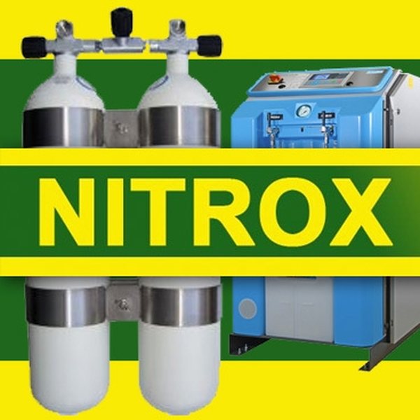 Nitrox-filling double tanks / EANx
