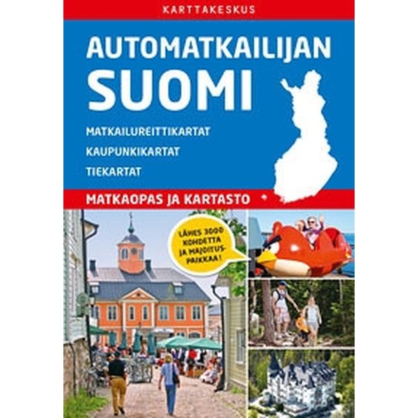 Automatkailijan Suomi Matkaopas ja kartasto 2015