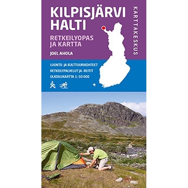 Kilpisjärvi Halti Retkeilyopas ja kartta