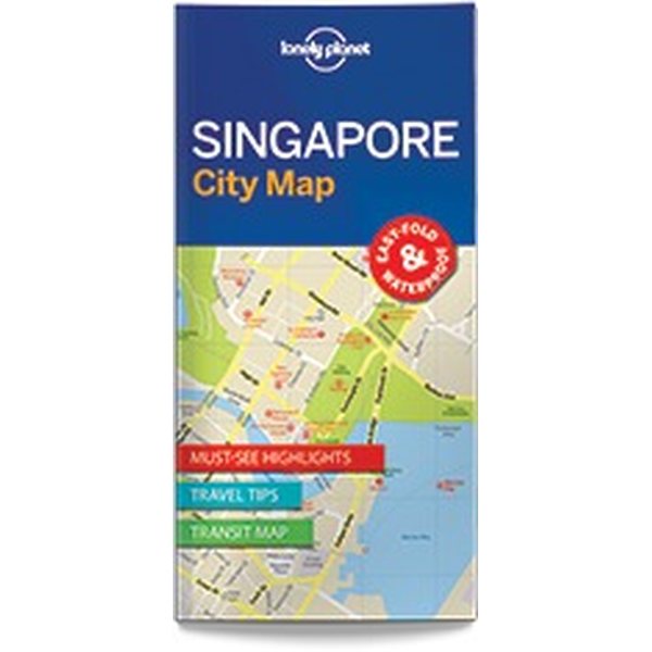 Lonely Planet Singapore City Map