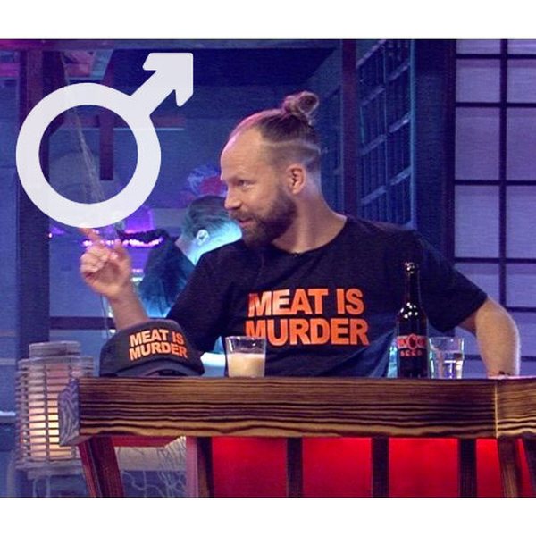 Madventures Meat is Murder/ T-paita miehille
