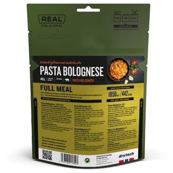 Real Turmat Field Meal - Pasta Bolognese (L)