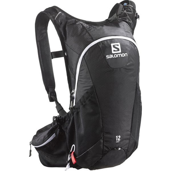 Salomon Agile 12 Set Backpack Black/Iron White