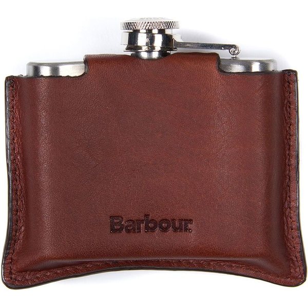 Barbour 4oz Hinged Hip Flask