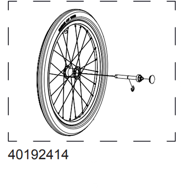 Thule Wheel COR Schwalbe tracer 12-